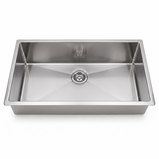 Rectangular Stainless Steel Single Bowl Kitchen Sink