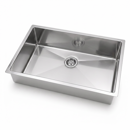 Rectangular Stainless Steel Single Bowl Kitchen Sink