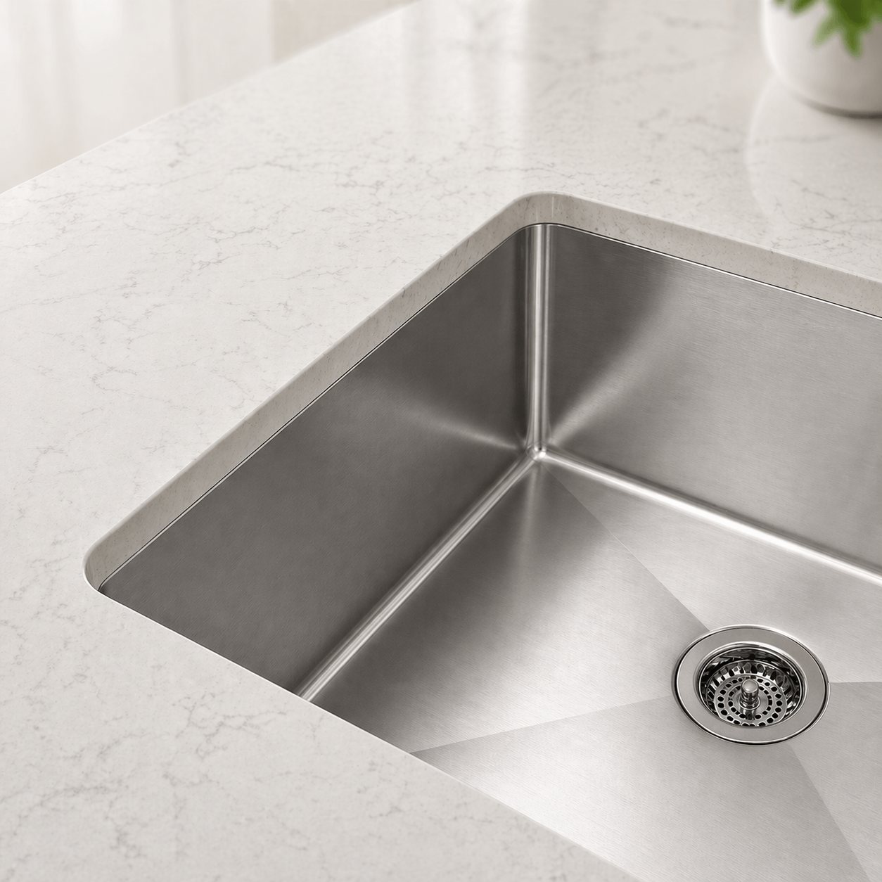 Rectangular Stainless Steel Single Bowl Kitchen Sink