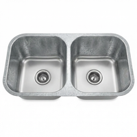 Stainless Steel Double Bowl Kitchen Sink