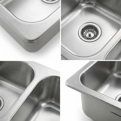 Stainless Steel Double Bowl Kitchen Sink